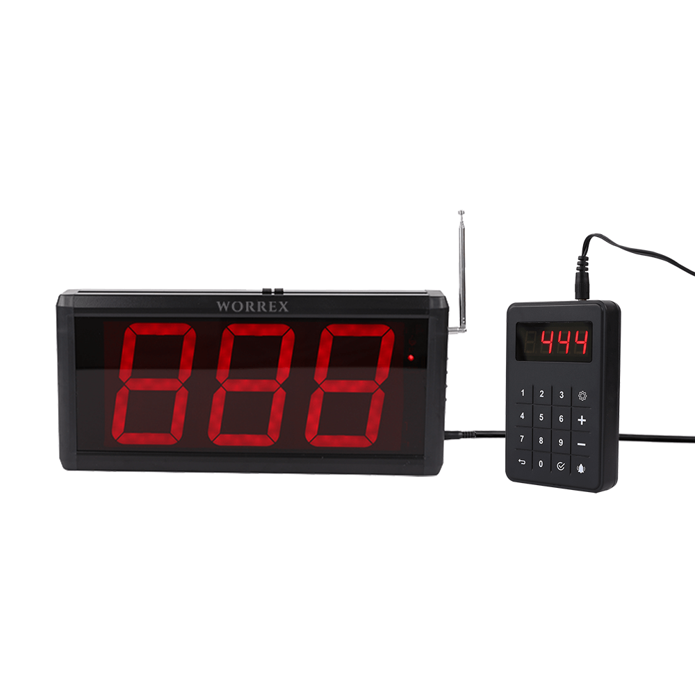 เครื่องเรียกคิว WORREX รุ่น W-BCT505Q แบบเสียงเรียกภาษาไทย